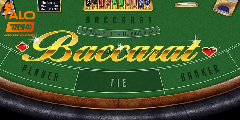 Baccarat tại sảnh game bài của nhà cái Alo789 hấp dẫn người chơi 