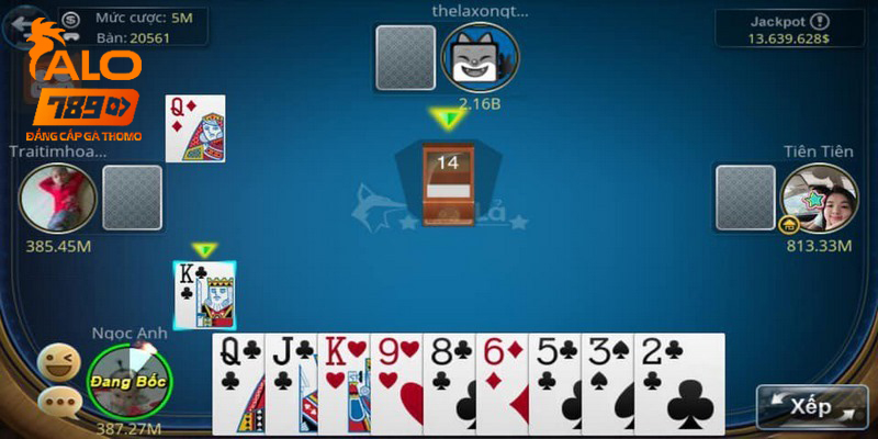 Game bài tá lả tại Alo789 tạo được sự hấp dẫn mạnh mẽ