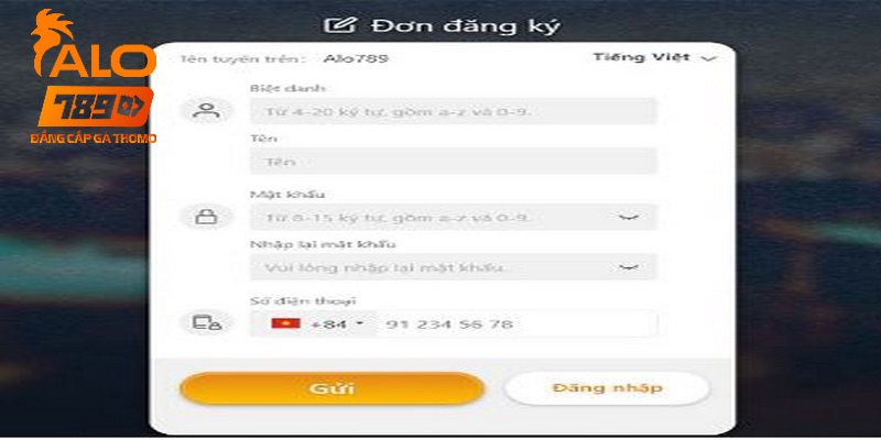 Khi đăng ký làm đại lý anh em phải cung cấp thông tin chính xác 