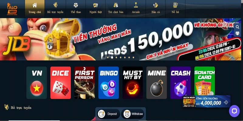 Truy cập và Alo789 để nhận nhiều ưu đãi hấp dẫn 