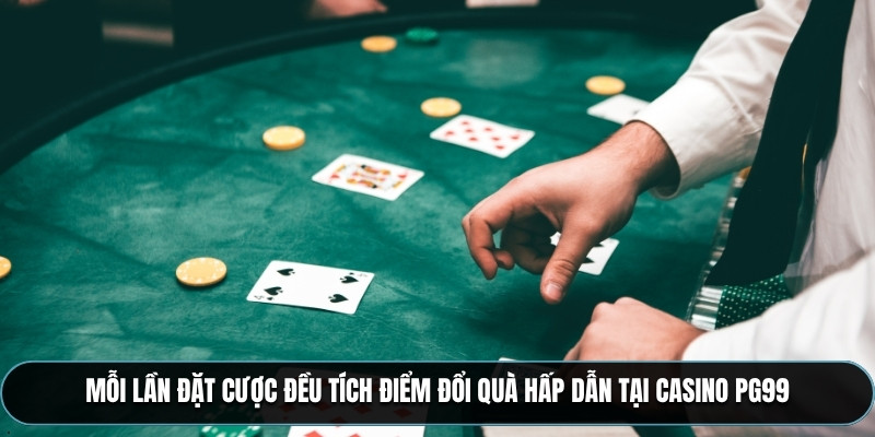 Mỗi lần đặt cược đều tích điểm đổi quà hấp dẫn tạiPG99